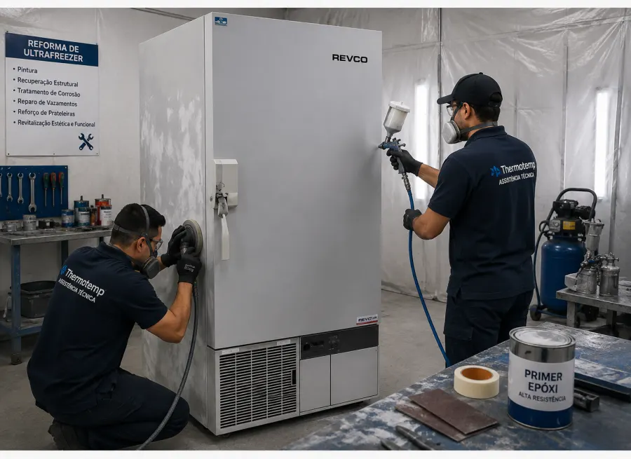 Reformas E Revitalização De Equipamentos em ultrafreezer -86°C